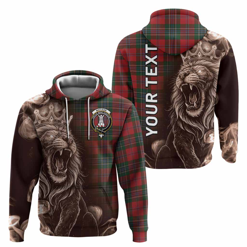 MacLean (McLean) Tartan Hoodie Roaring Lion Heritage