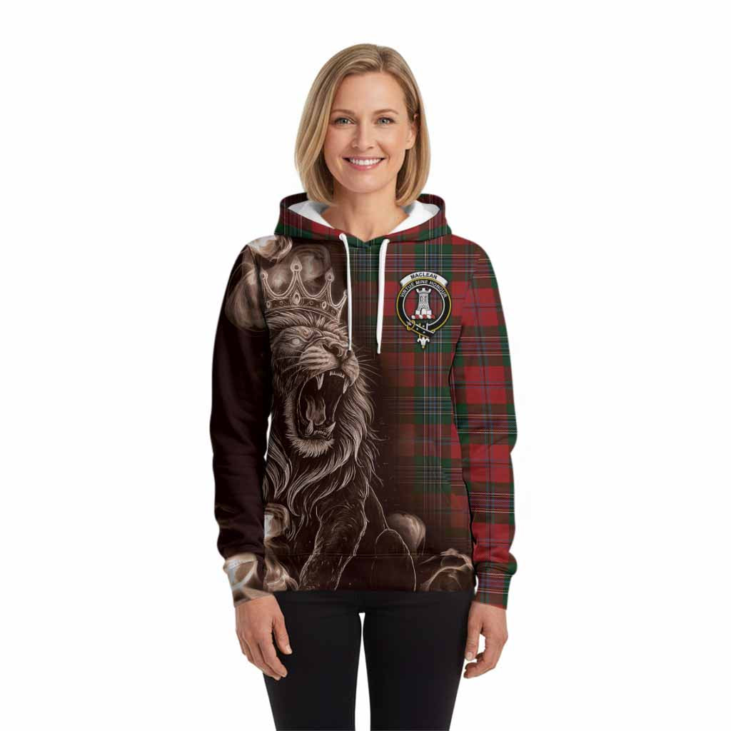 MacLean (McLean) Tartan Hoodie Roaring Lion Heritage