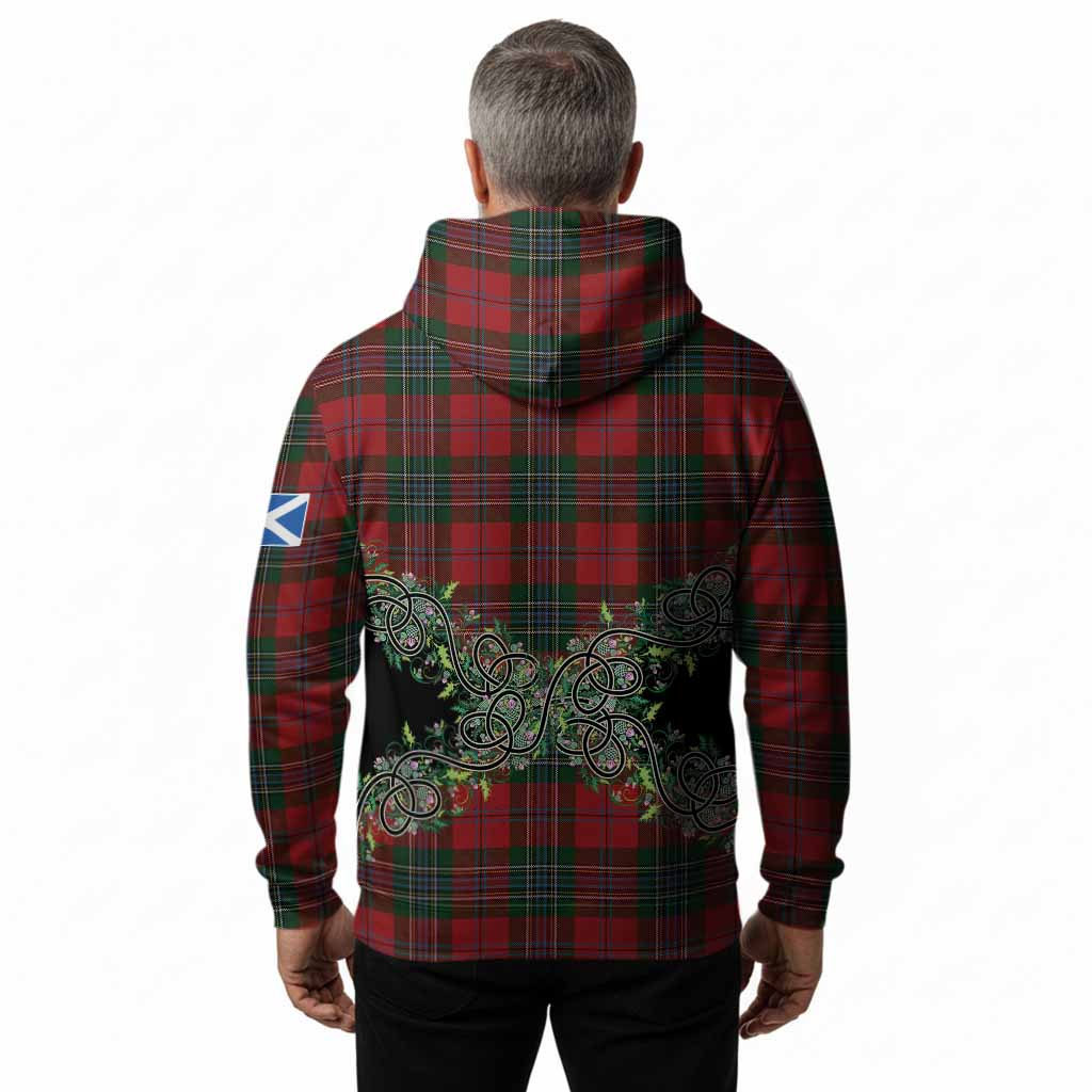 MacLean (McLean) Tartan Hoodie Thistle Scottish Spirit