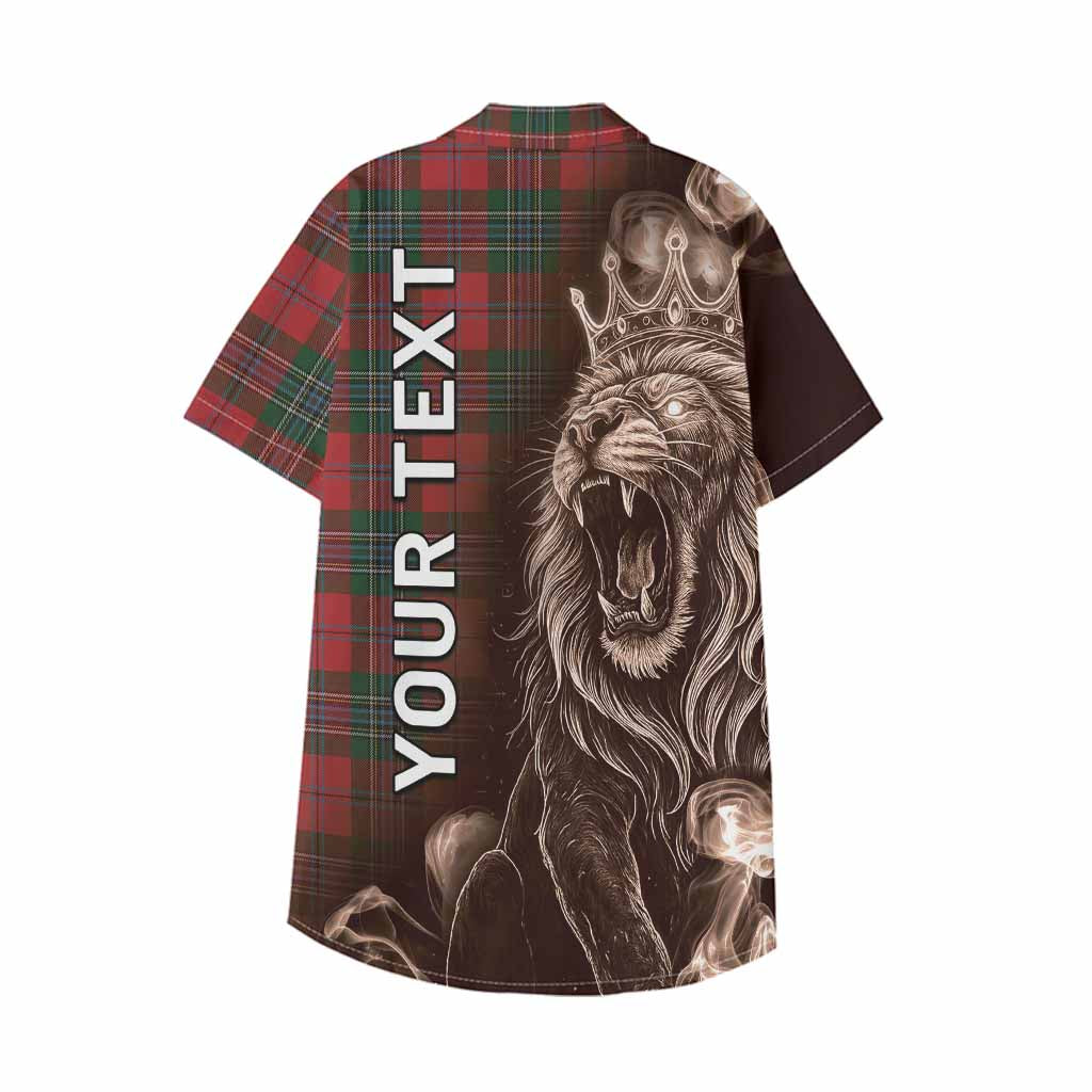 MacLean (McLean) Tartan Kid Hawaiian Shirt Roaring Lion Heritage