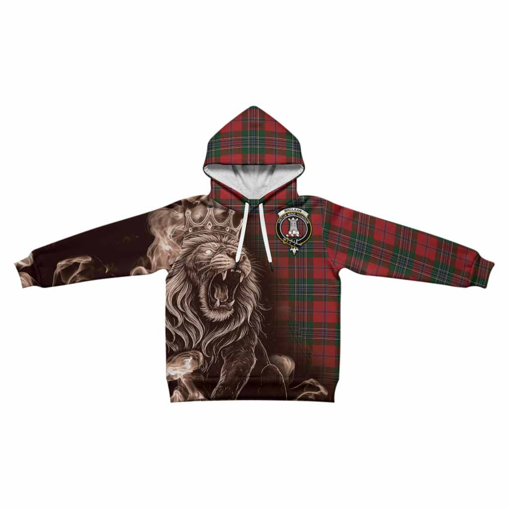 MacLean (McLean) Tartan Kid Hoodie Roaring Lion Heritage
