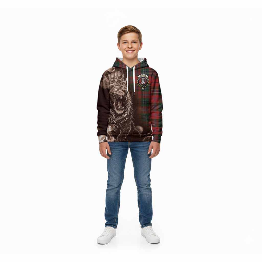 MacLean (McLean) Tartan Kid Hoodie Roaring Lion Heritage