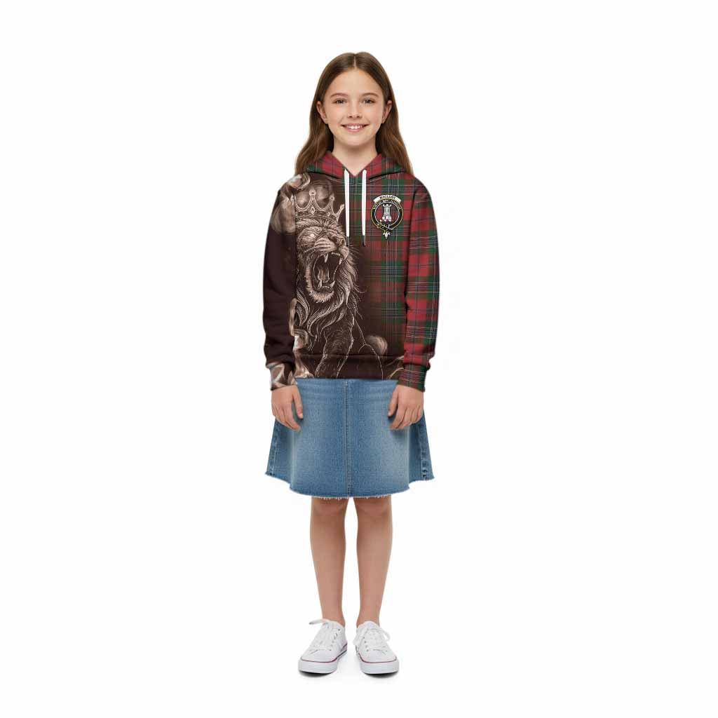 MacLean (McLean) Tartan Kid Hoodie Roaring Lion Heritage