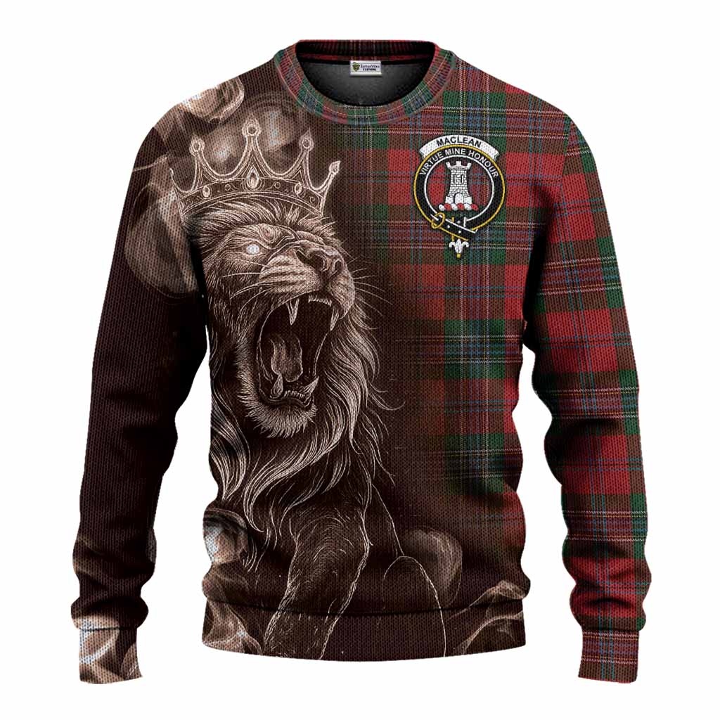 MacLean (McLean) Tartan Knitted Sweater Roaring Lion Heritage