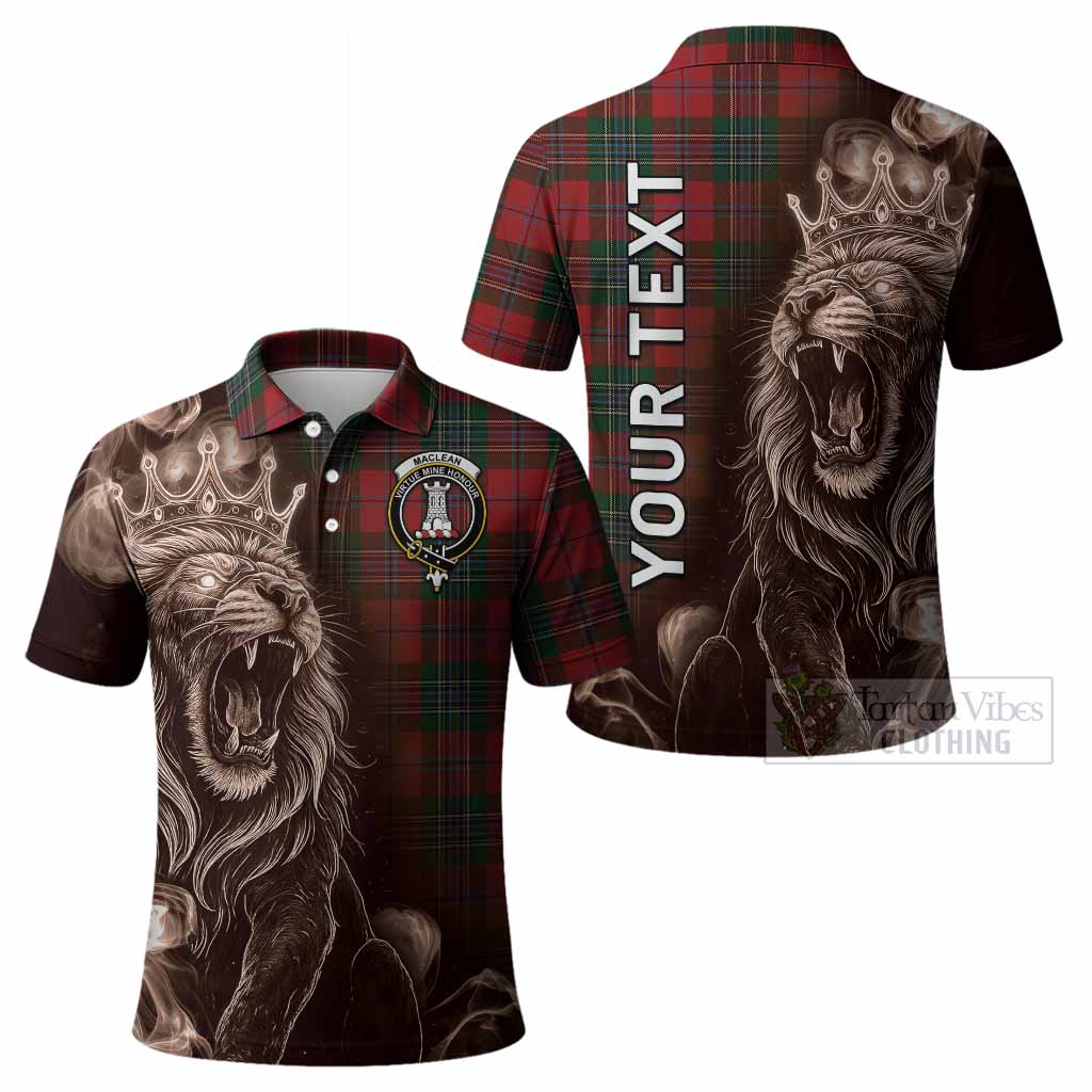 MacLean (McLean) Tartan Polo Shirt Roaring Lion Heritage