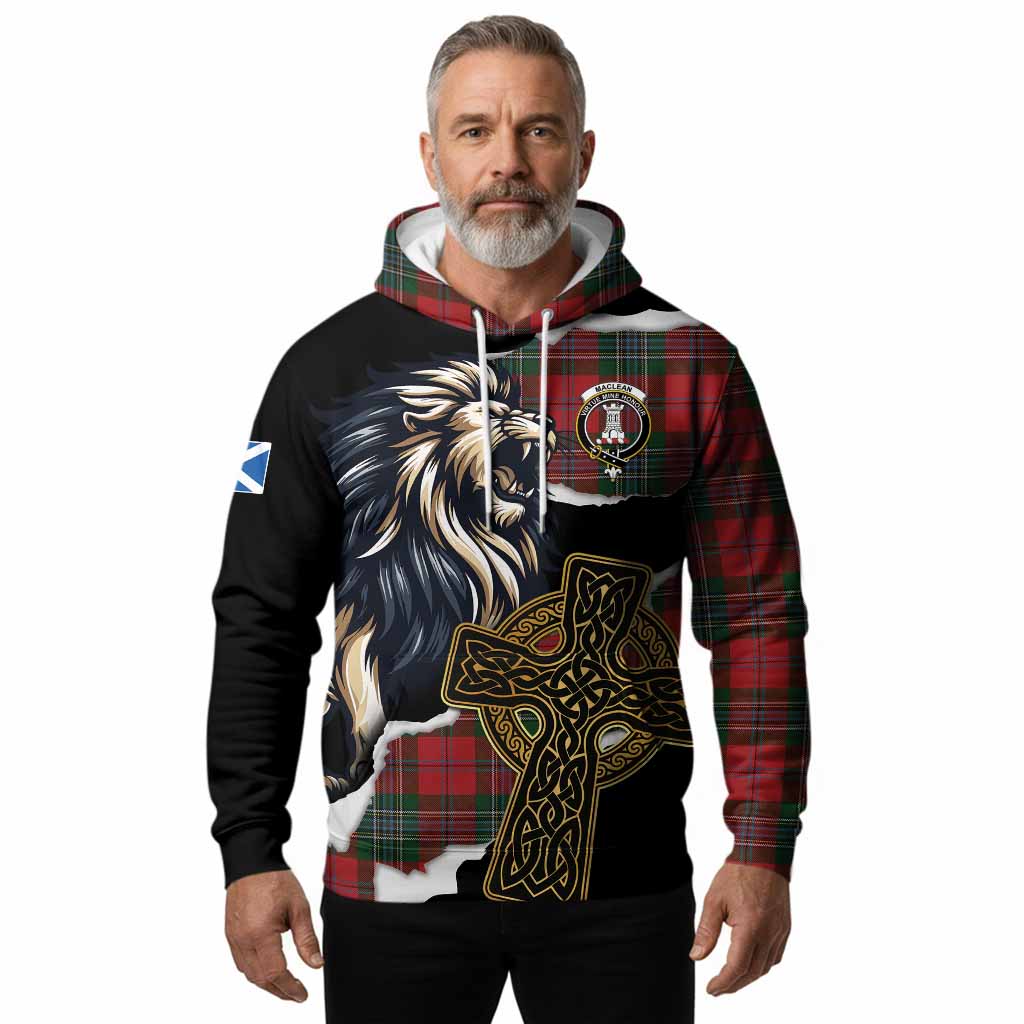 MacLean (McLean) Tartan Scottish Hoodie Lion Celtic Heritage