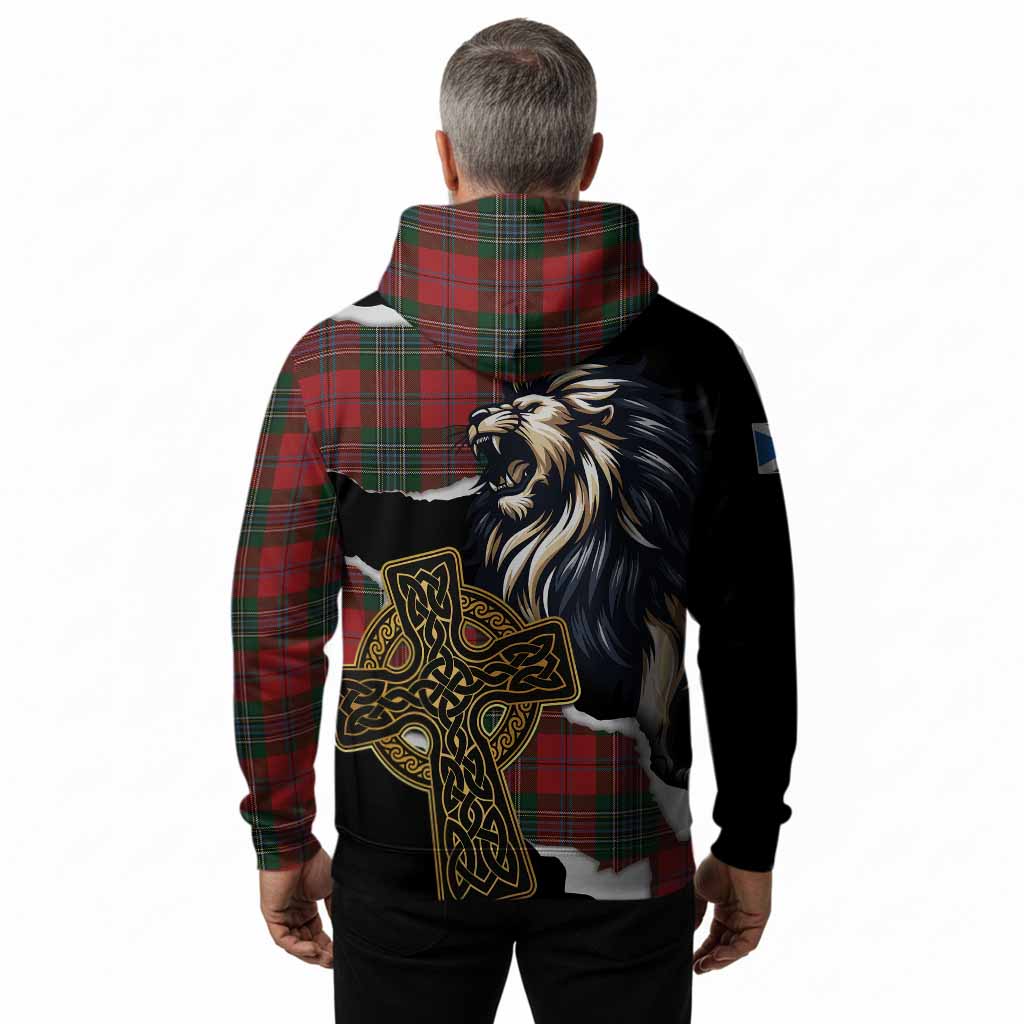MacLean (McLean) Tartan Scottish Hoodie Lion Celtic Heritage