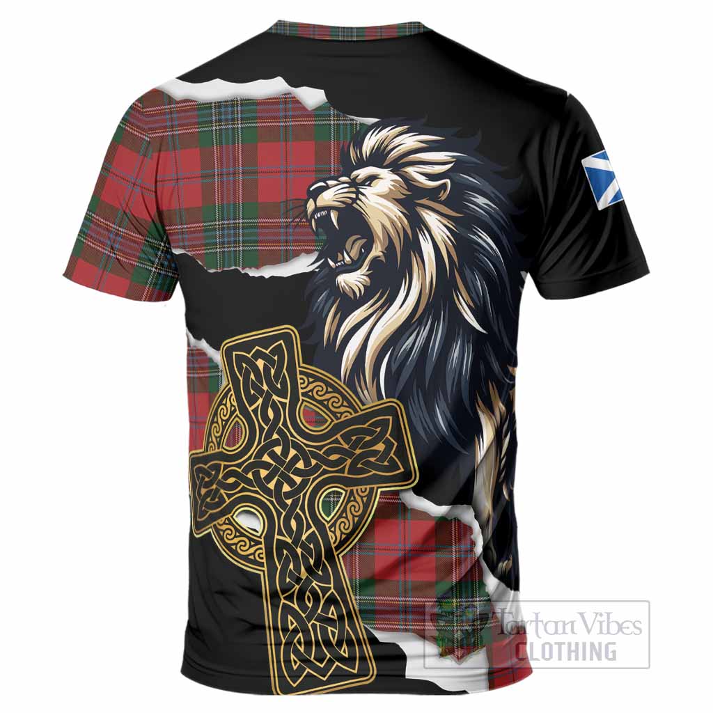 MacLean (McLean) Tartan Scottish T-Shirt Lion Celtic Heritage