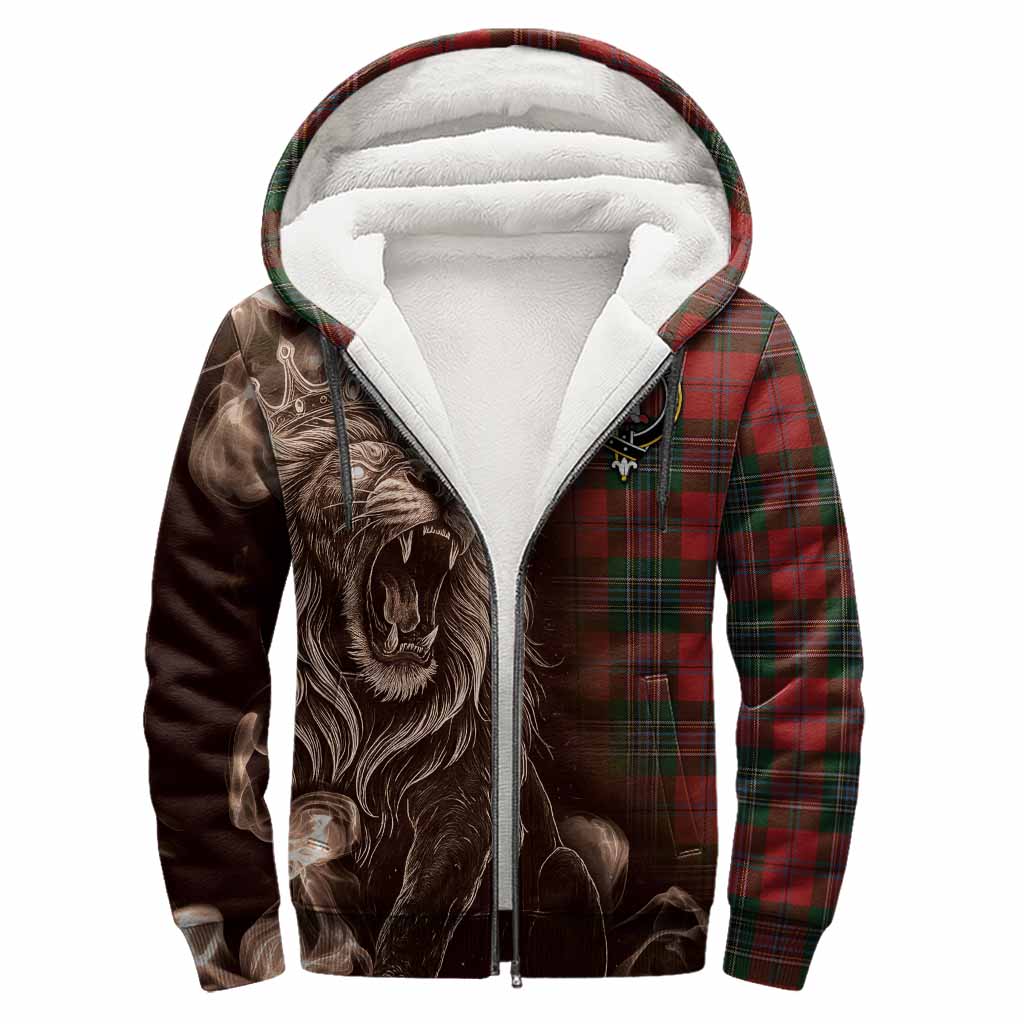 MacLean (McLean) Tartan Sherpa Hoodie Roaring Lion Heritage
