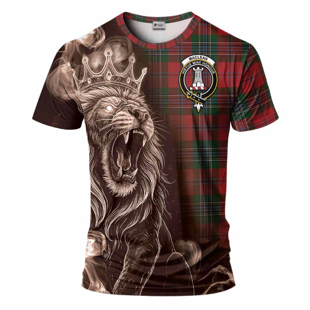 MacLean (McLean) Tartan T-Shirt Roaring Lion Heritage