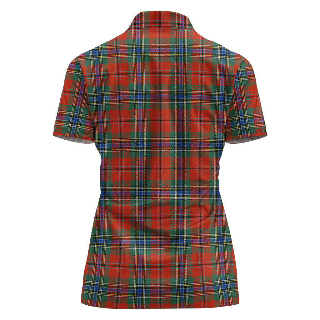 maclean-of-duart-ancient-tartan-polo-shirt-with-family-crest-for-women