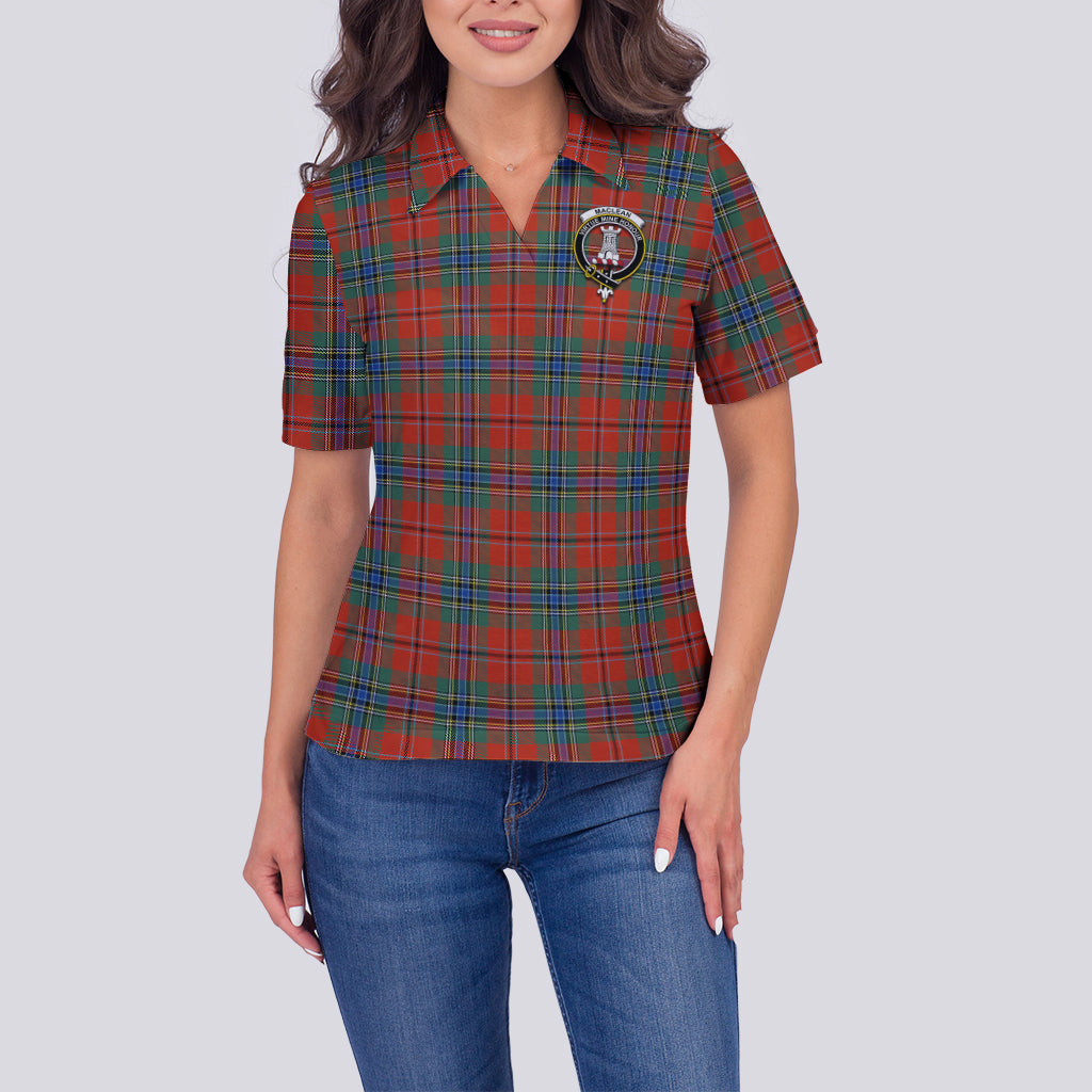 maclean-of-duart-ancient-tartan-polo-shirt-with-family-crest-for-women
