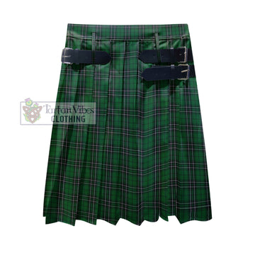 MacLean of Duart Hunting Tartan Men's Pleated Skirt - Fashion Casual Retro Scottish Kilt Style