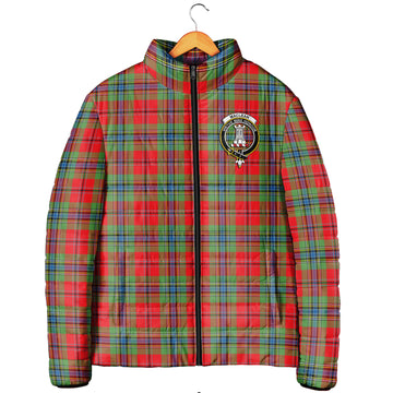 MacLean of Duart Modern Tartan Padded Jacket with Family Crest