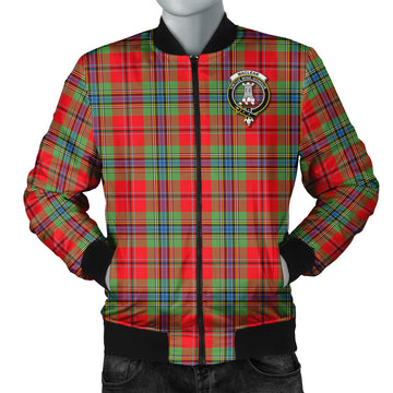 MacLean of Duart Modern Tartan Bomber Jacket with Family Crest