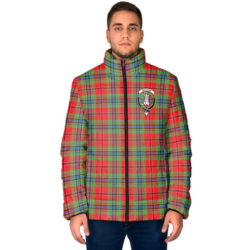 MacLean of Duart Modern Tartan Padded Jacket with Family Crest