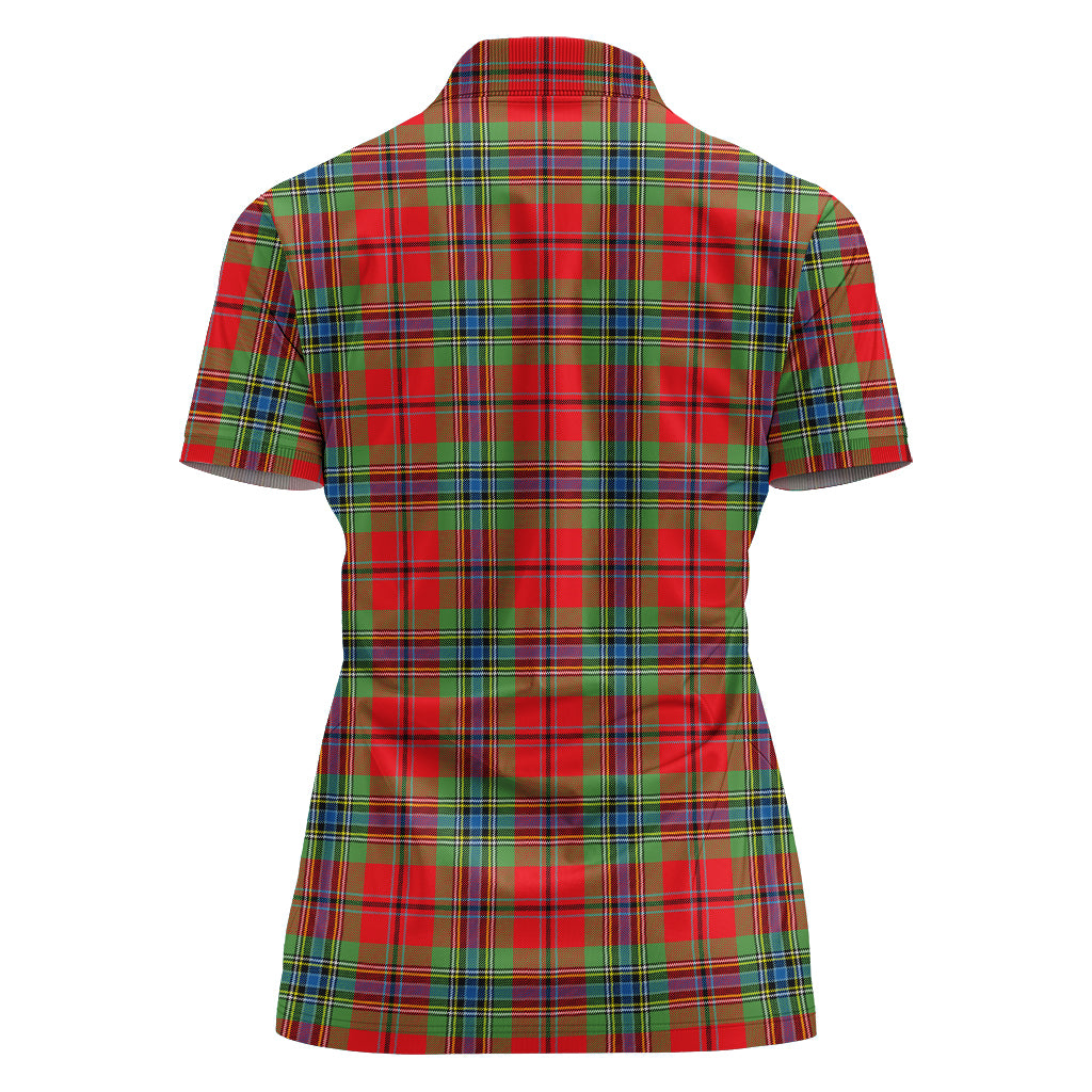 maclean-of-duart-modern-tartan-polo-shirt-with-family-crest-for-women