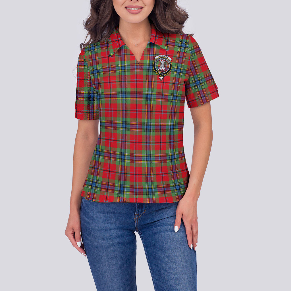 maclean-of-duart-modern-tartan-polo-shirt-with-family-crest-for-women