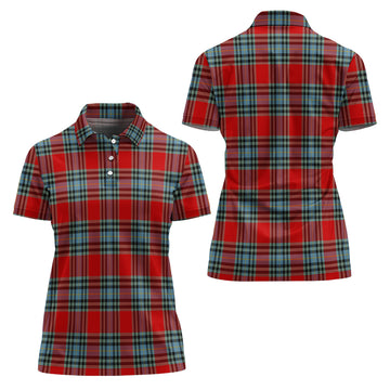 MacLeay Tartan Polo Shirt For Women