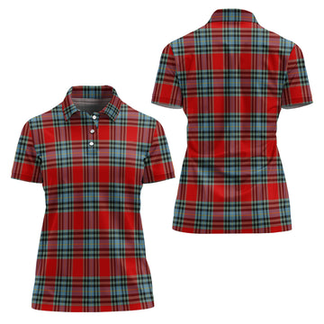 MacLeay (McLeay) Tartan Polo Shirt For Women
