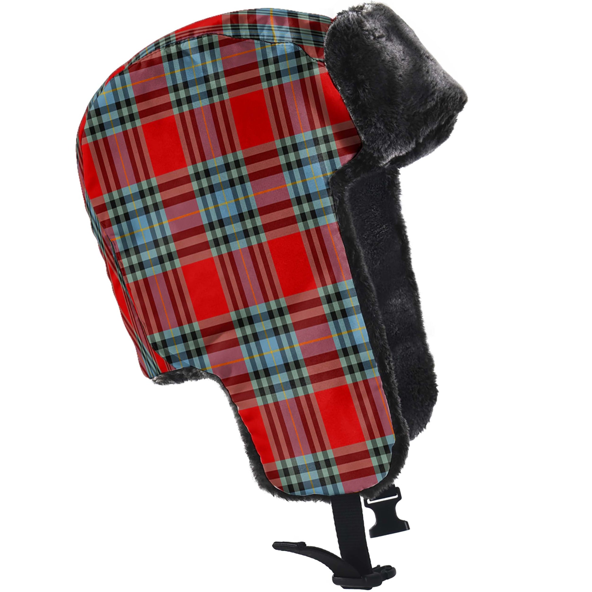 MacLeay (McLeay) Tartan Winter Trapper Hat - Tartan Vibes Clothing