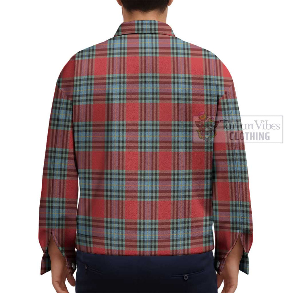MacLeay (McLeay) Tartan Unisex Lapel Cotton Jacket - Tartan Vibes Clothing