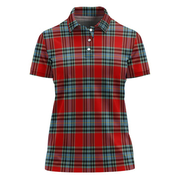 MacLeay (McLeay) Tartan Polo Shirt For Women
