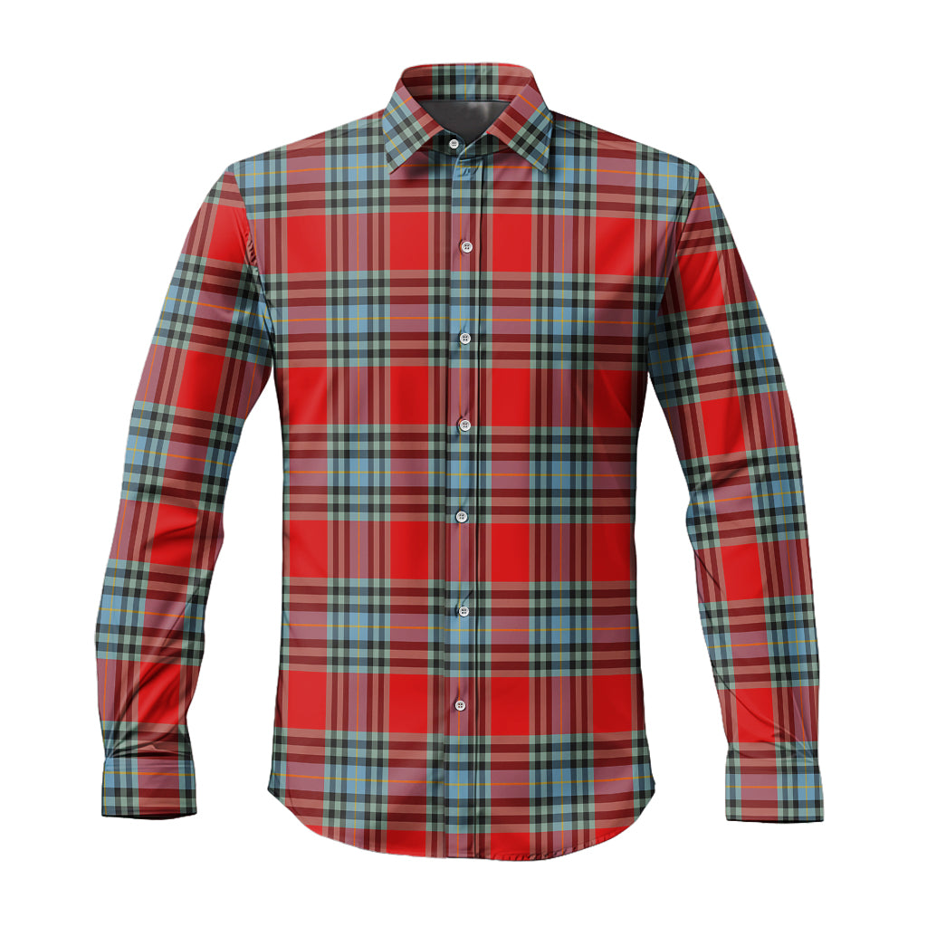 MacLeay (McLeay) Tartan Long Sleeve Button Up Shirt Men's Shirt - Tartan Vibes Clothing