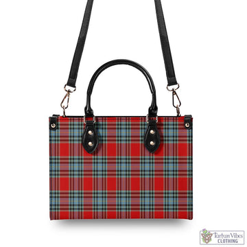 MacLeay (McLeay) Tartan Luxury Leather Handbags - Tartan Vibes Clothing