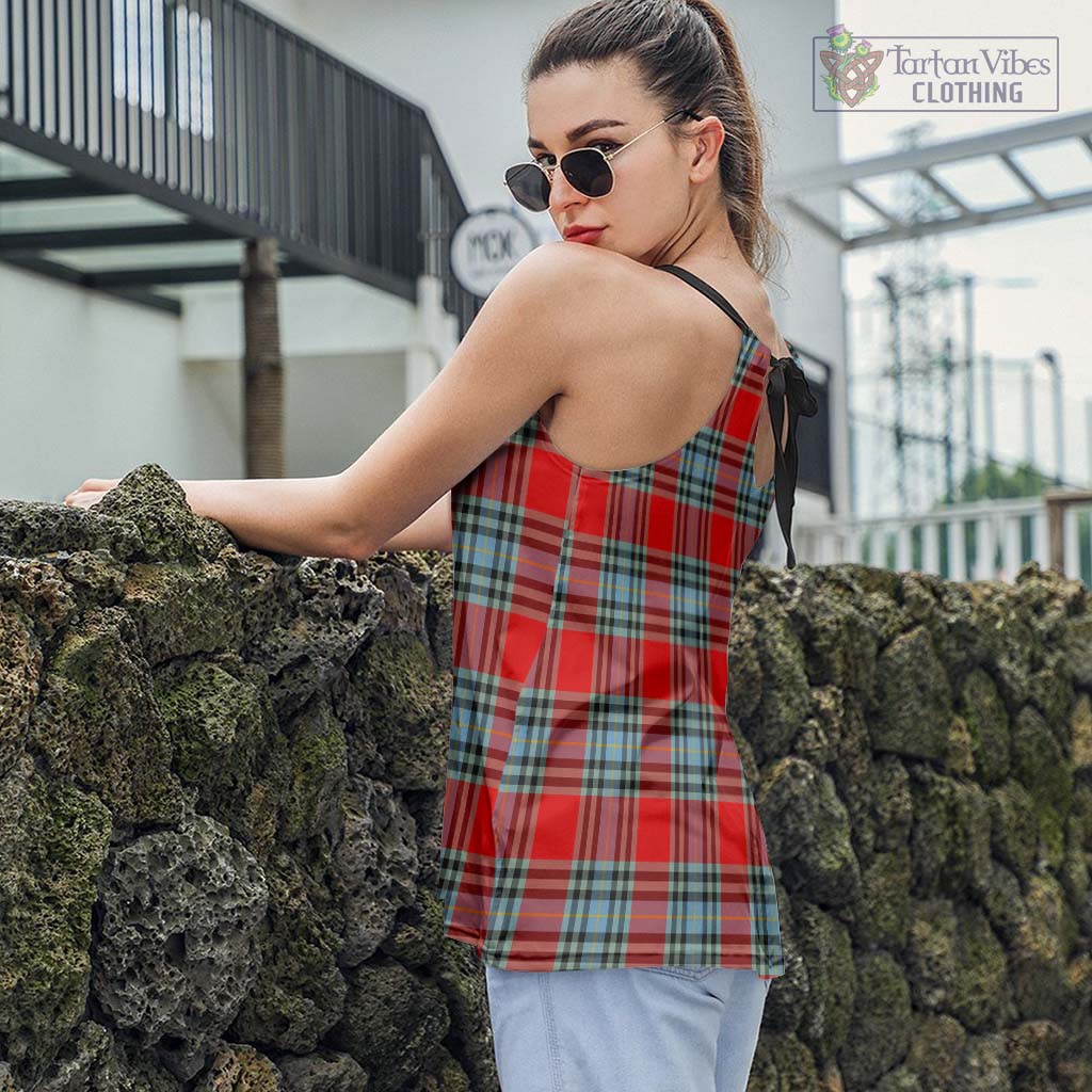 MacLeay (McLeay) Tartan Loose Halter Neck Camisole - Tartan Vibes Clothing