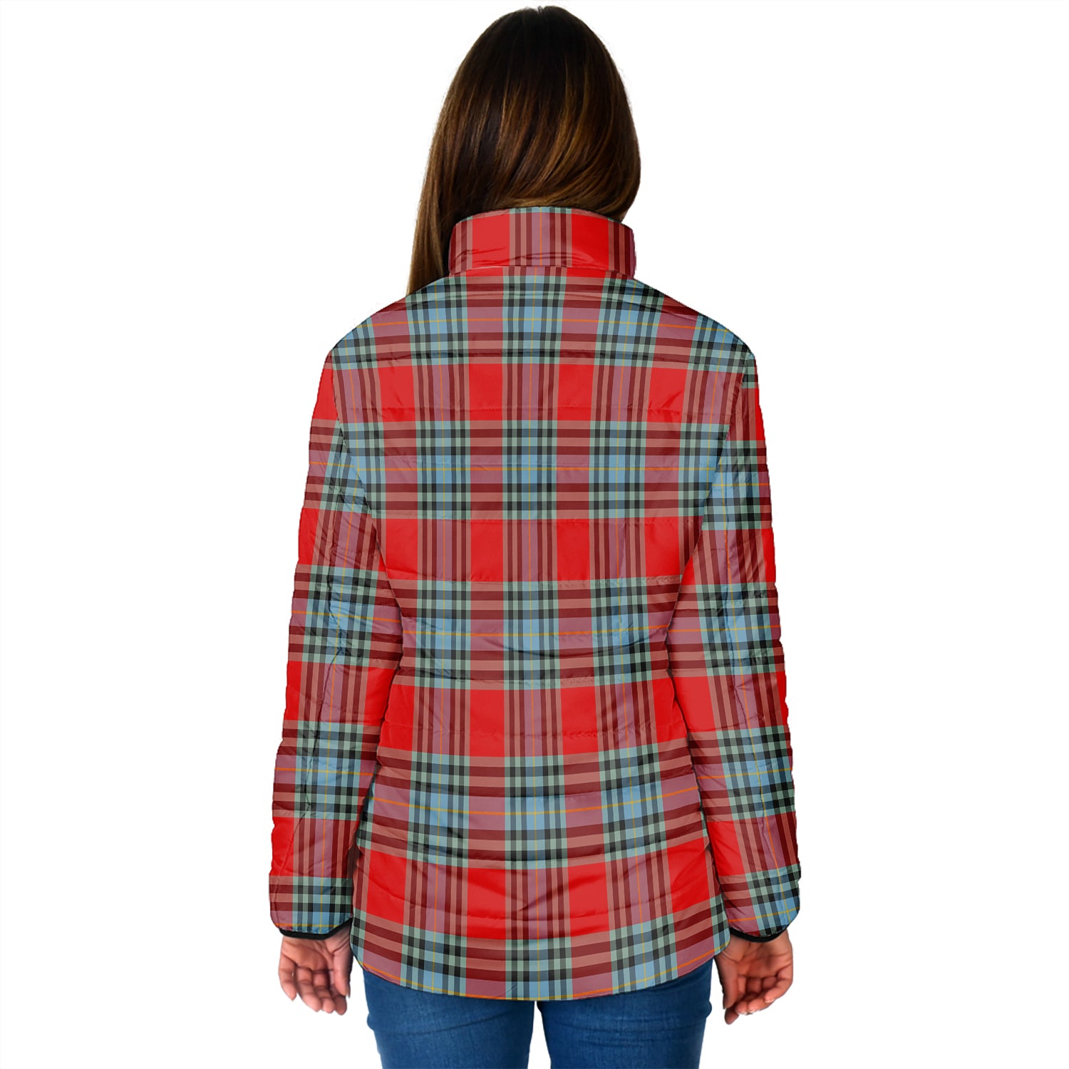 MacLeay (McLeay) Tartan Padded Jacket - Tartan Vibes Clothing
