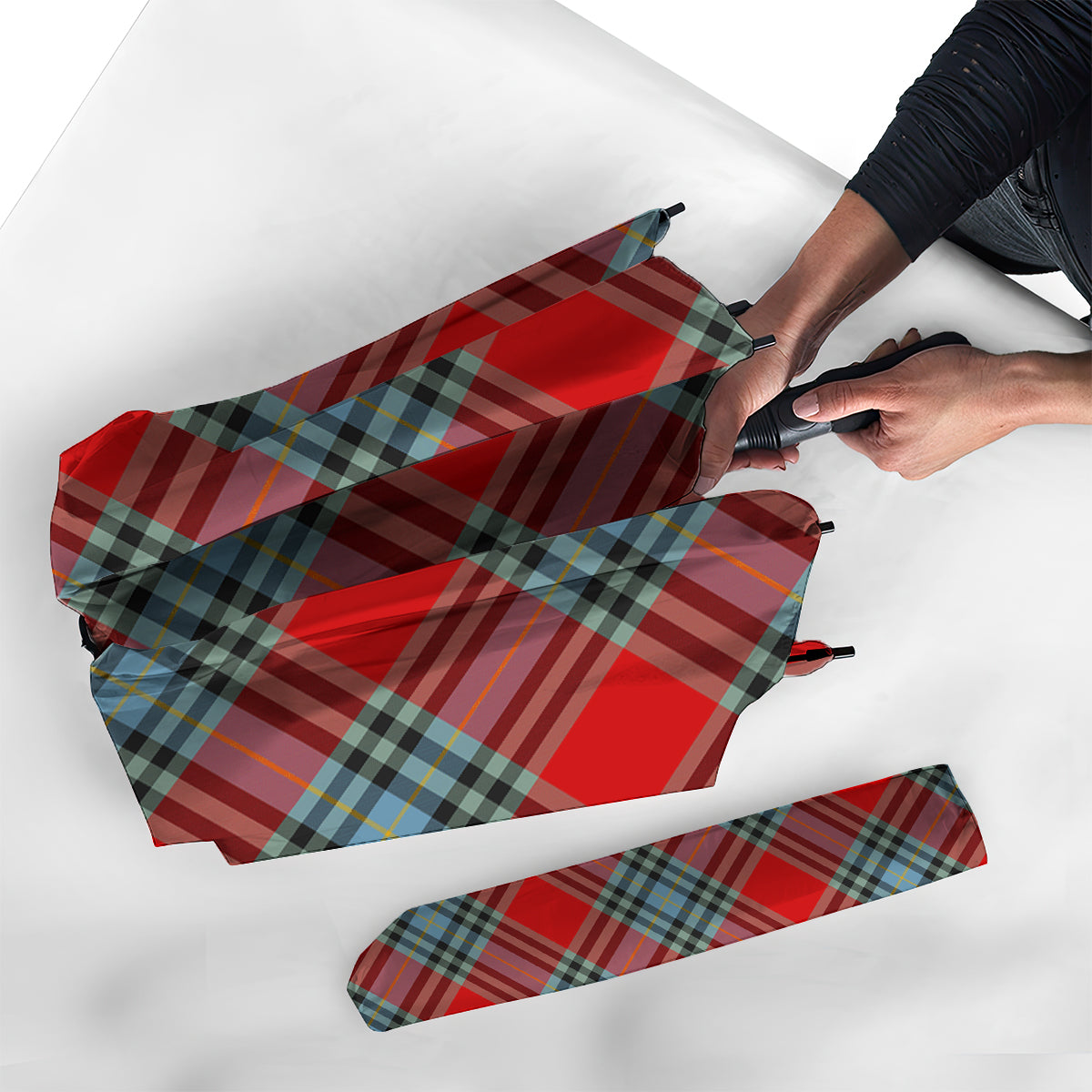 MacLeay Tartan Umbrella - Tartanvibesclothing