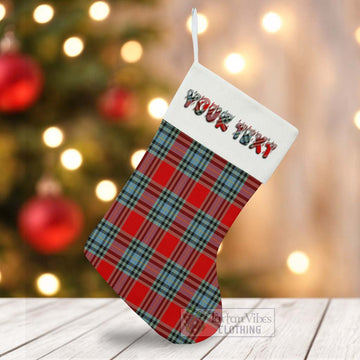 MacLeay (McLeay) Tartan Christmas Stocking with Personalized Text