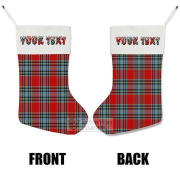 MacLeay (McLeay) Tartan Christmas Stocking with Personalized Text