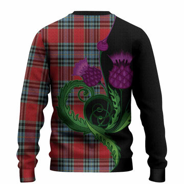 MacLeay (McLeay) Tartan Knitted Sweater Traditional Scottish Thistle