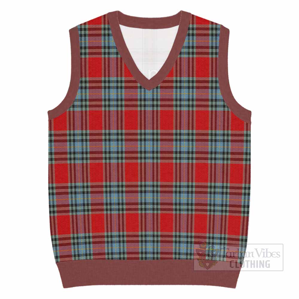 MacLeay (McLeay) Tartan Knitted V-Neck Vest - Tartan Vibes Clothing