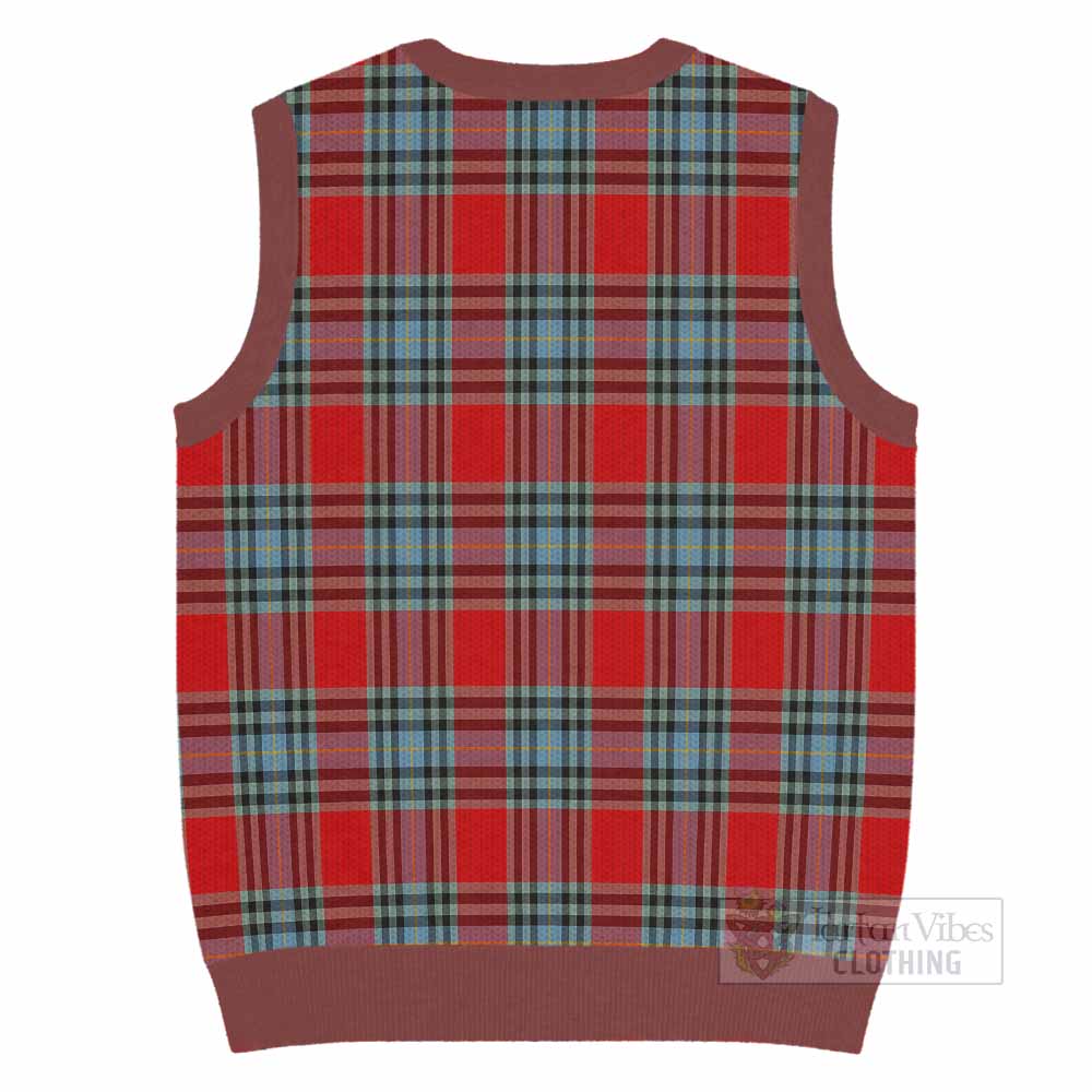 MacLeay (McLeay) Tartan Knitted V-Neck Vest - Tartan Vibes Clothing