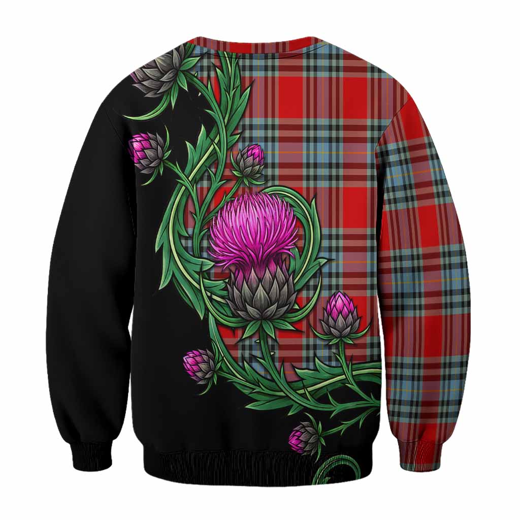 MacLeay (McLeay) Tartan Sweatshirt Resilient Scottish Thistle - Tartan Vibes Clothing