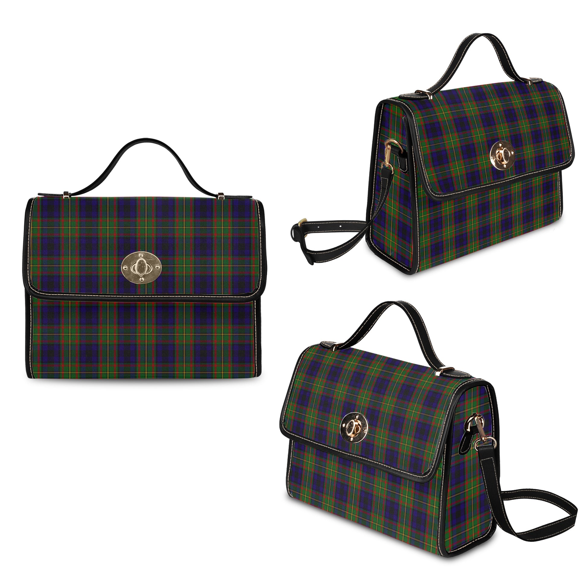 macleish-tartan-leather-strap-waterproof-canvas-bag