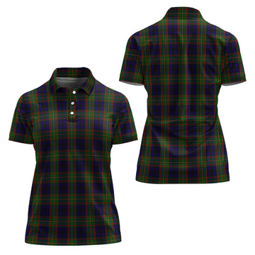 MacLeish Tartan Polo Shirt For Women