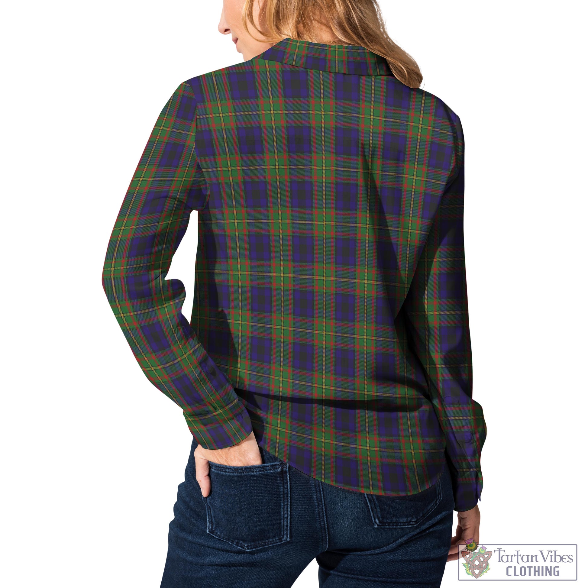 MacLeish (McLeish) Tartan Women's Casual Shirt Female - Tartan Vibes Clothing