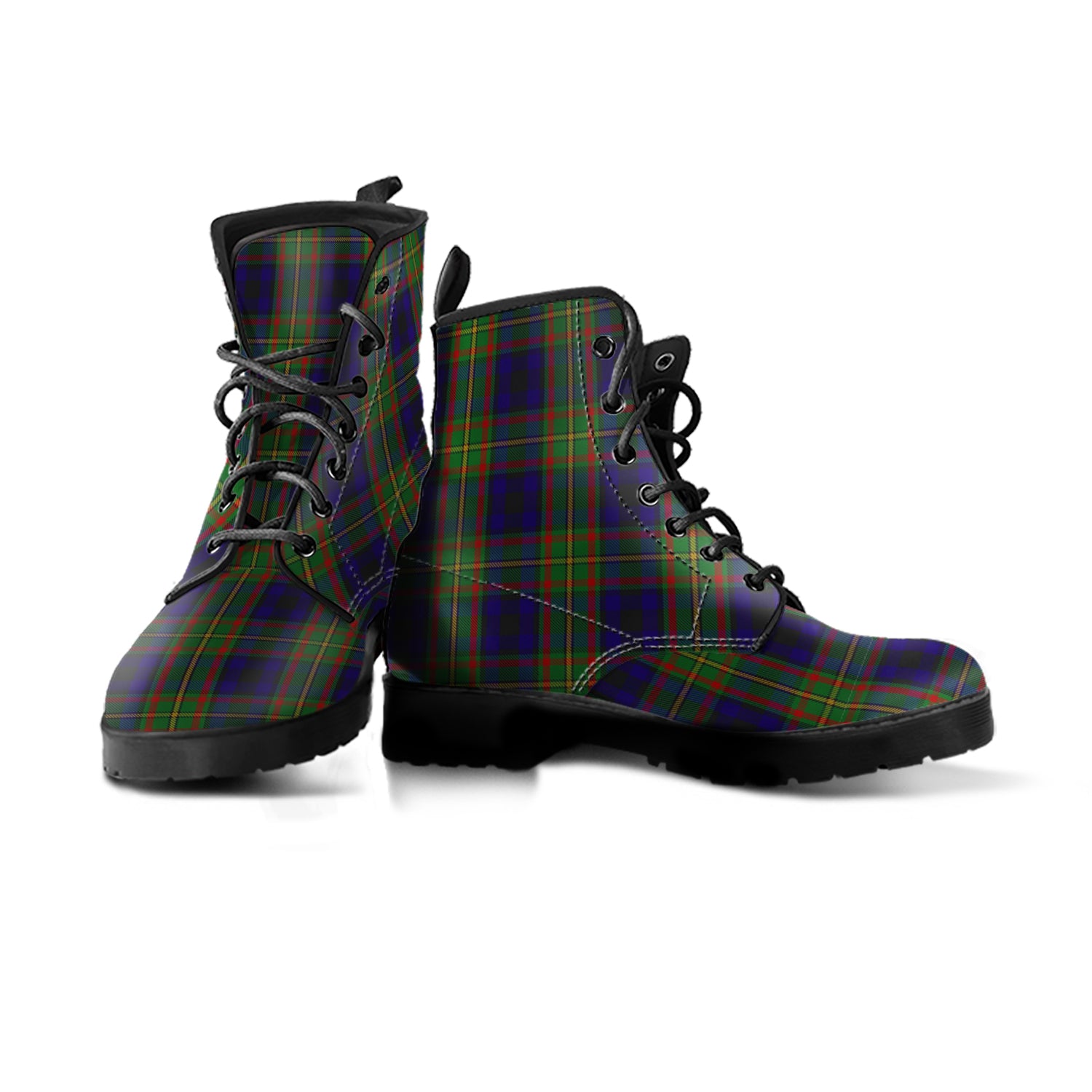 MacLeish (McLeish) Tartan Leather Boots Men' Boots - Tartan Vibes Clothing