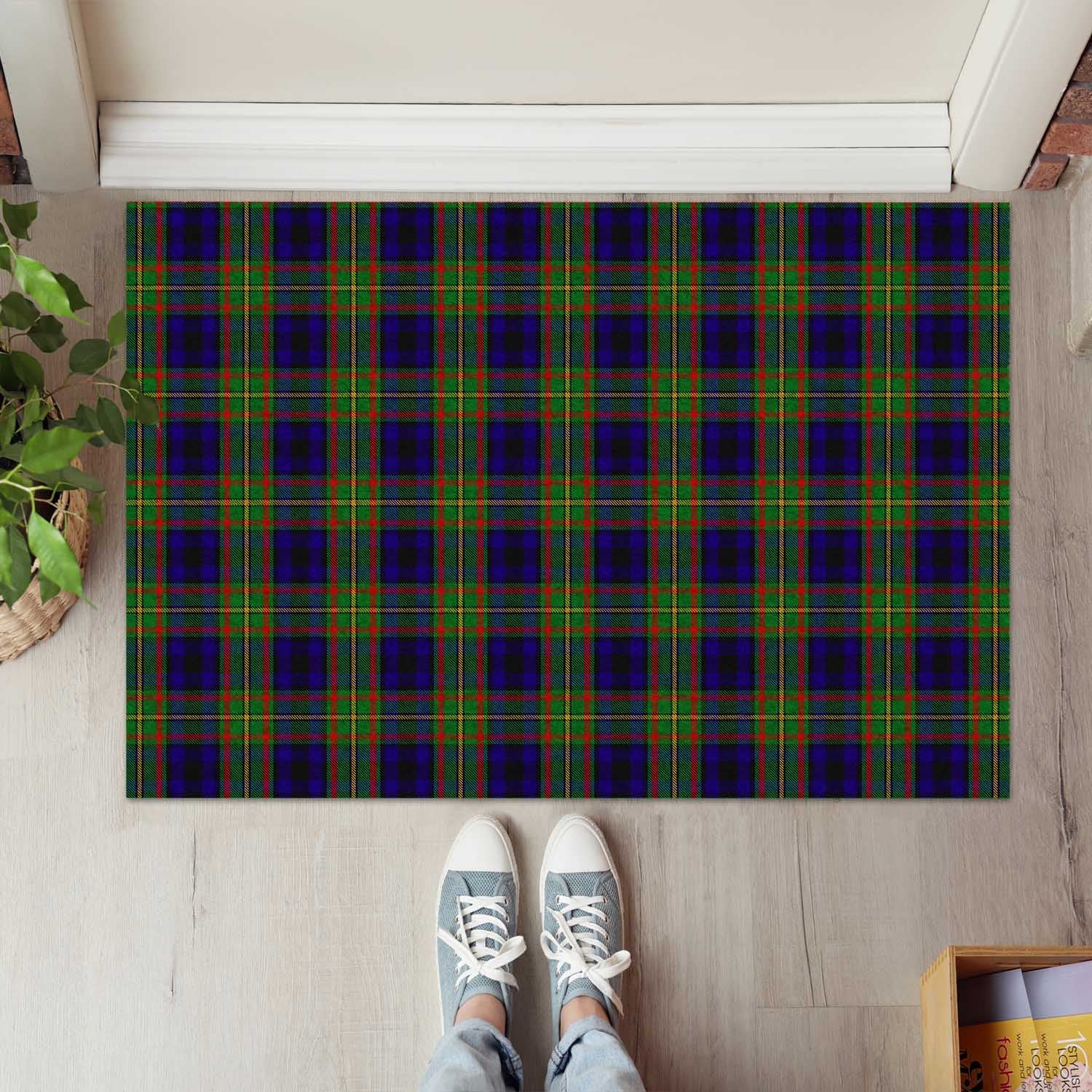 MacLeish (McLeish) Tartan Rubber Doormat - Tartan Vibes Clothing