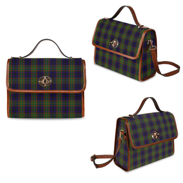 macleish-tartan-leather-strap-waterproof-canvas-bag