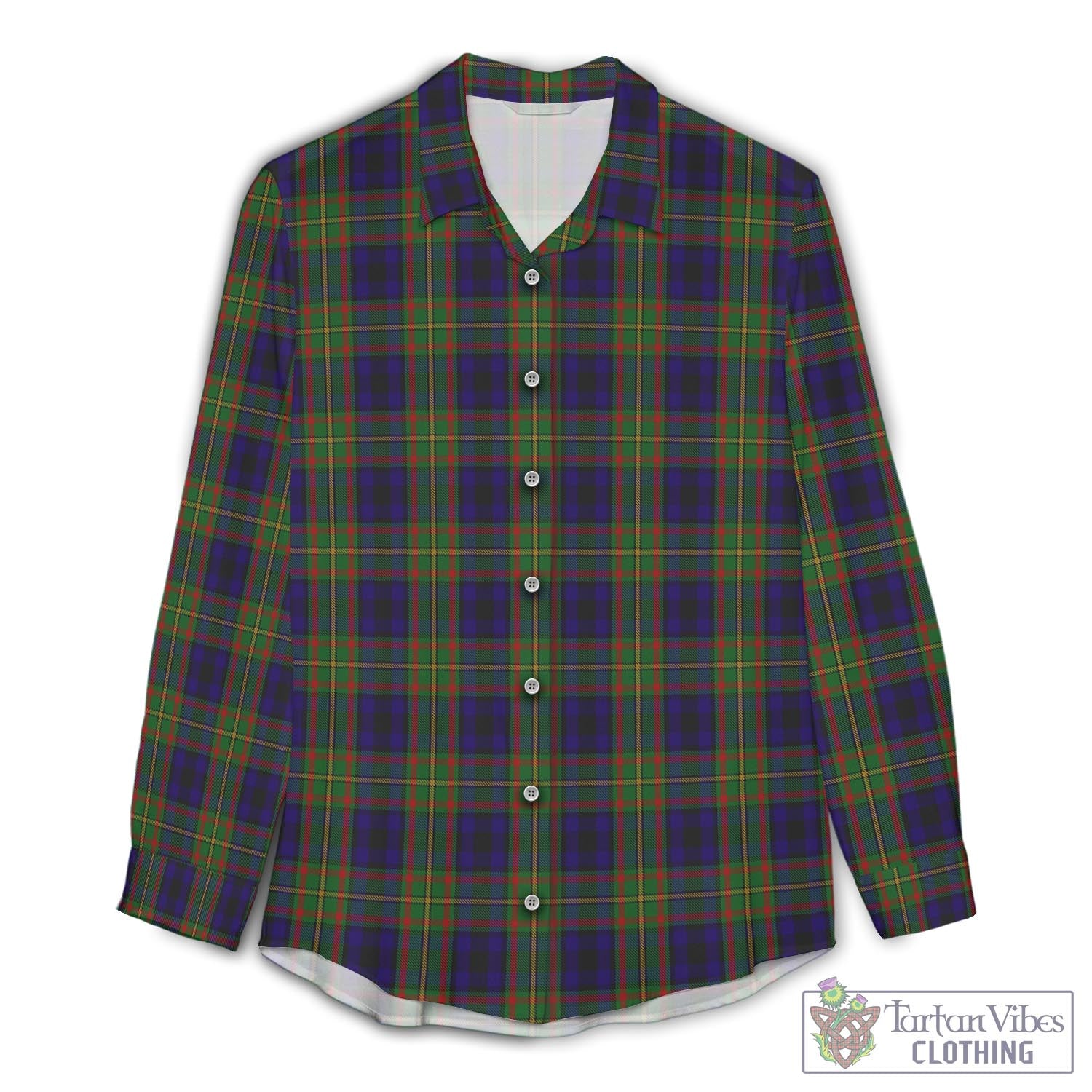MacLeish (McLeish) Tartan Women's Casual Shirt - Tartan Vibes Clothing
