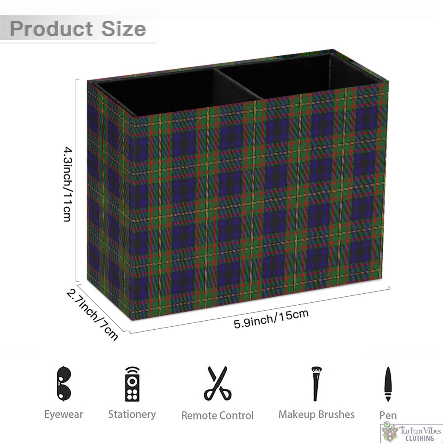 MacLeish (McLeish) Tartan Pen Holder - Tartan Vibes Clothing