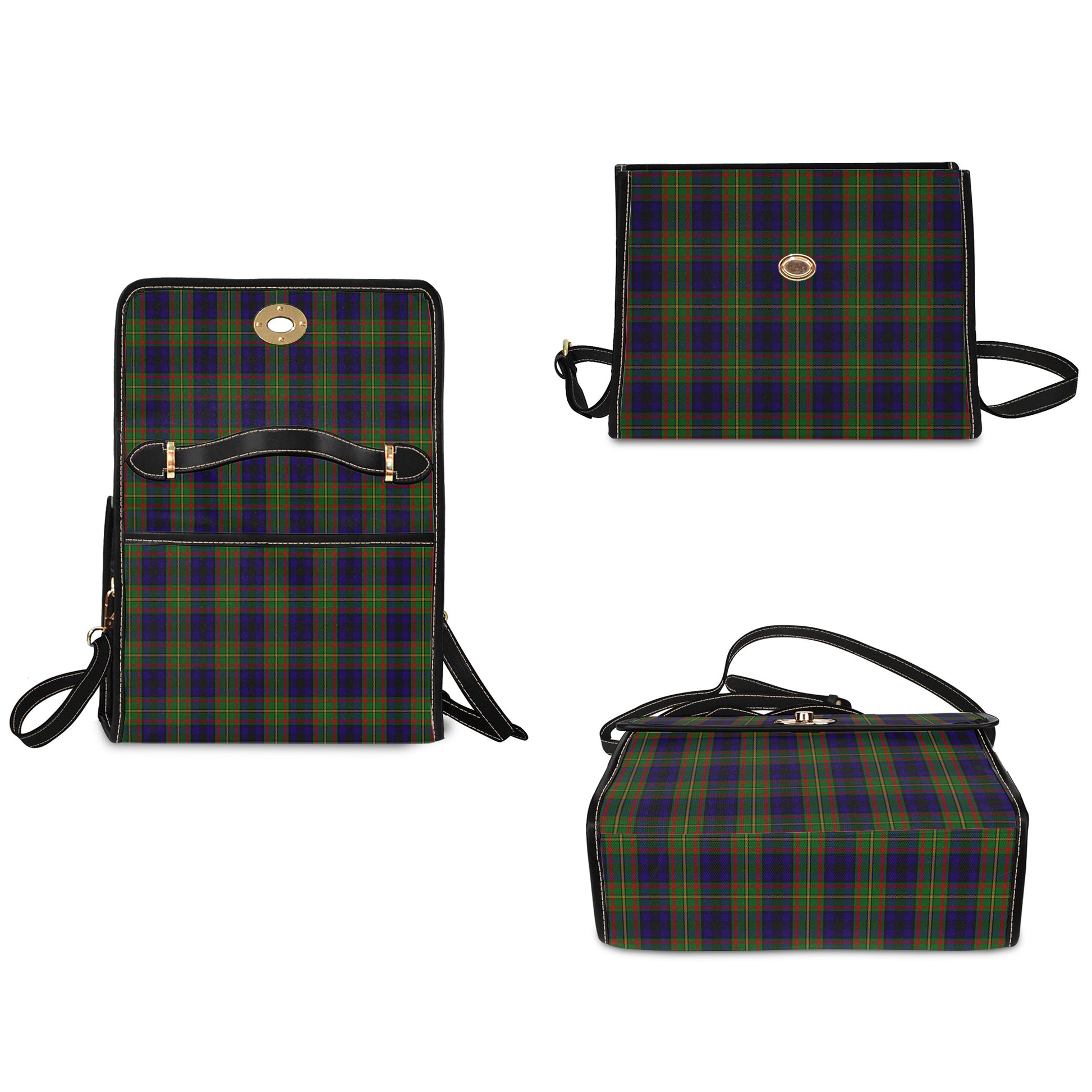 macleish-tartan-leather-strap-waterproof-canvas-bag