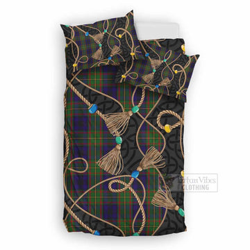 MacLeish (McLeish) Scottish Tartan Twisted Ropes Stylized Bedding Set UK Bedding Set UK Double 79*79 inch - Tartan Vibes Clothing