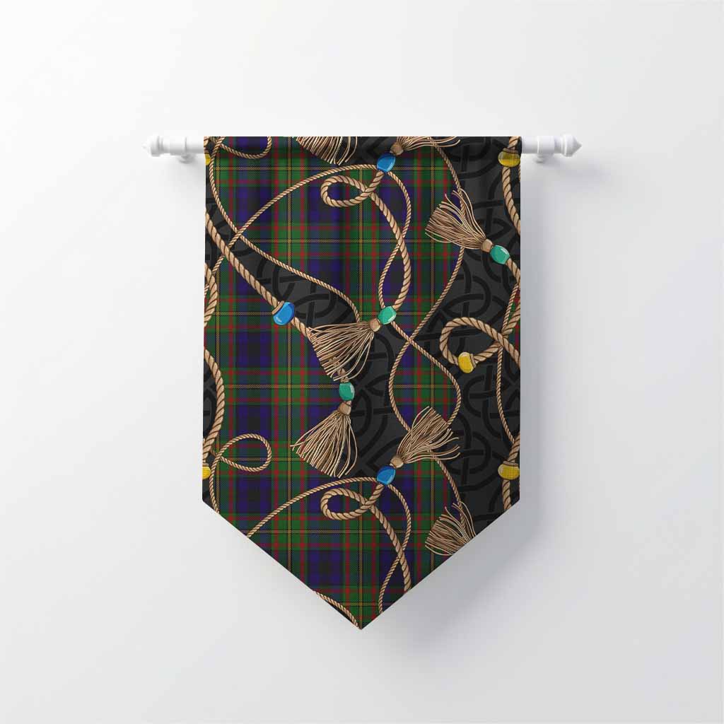 MacLeish (McLeish) Scottish Tartan Twisted Ropes Stylized Gonfalon Chevron - Tartan Vibes Clothing