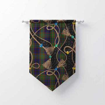 MacLeish (McLeish) Scottish Tartan Twisted Ropes Stylized Gonfalon Chevron - Tartan Vibes Clothing